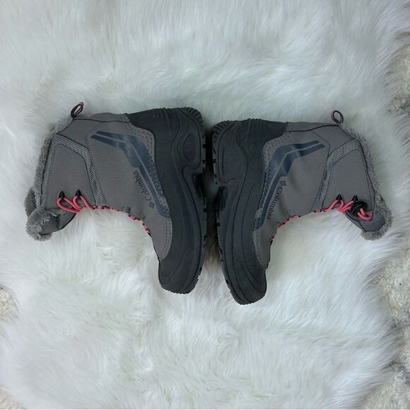 Columbia Gray and Pink Winter Boots - Picture 3 of 6